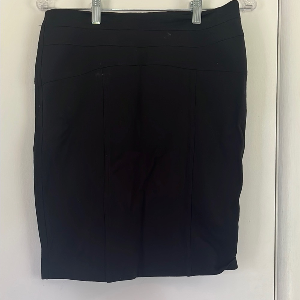 Thalian Black Pencil Skirt Knee-Length Workwear